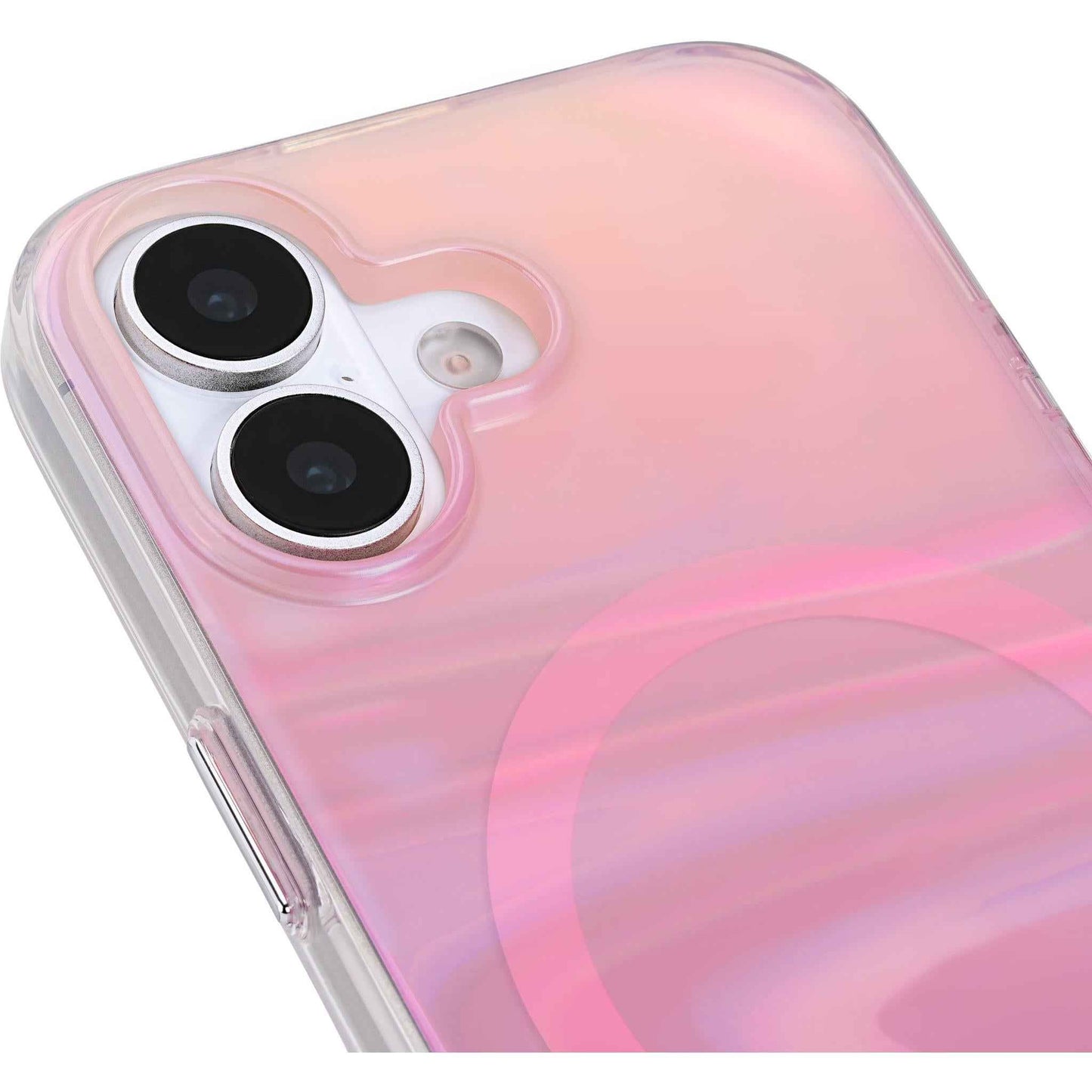 Case-Mate Peach Bubble MagSafe Case for iPhone 17 (Iridescent)