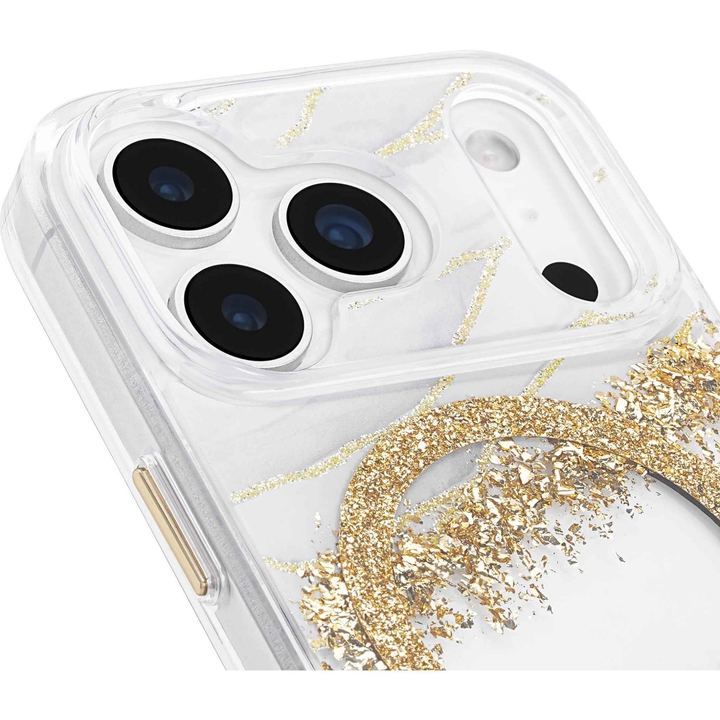 Case-Mate Karat Granite MagSafe Case for iPhone 17 Pro (Gold)