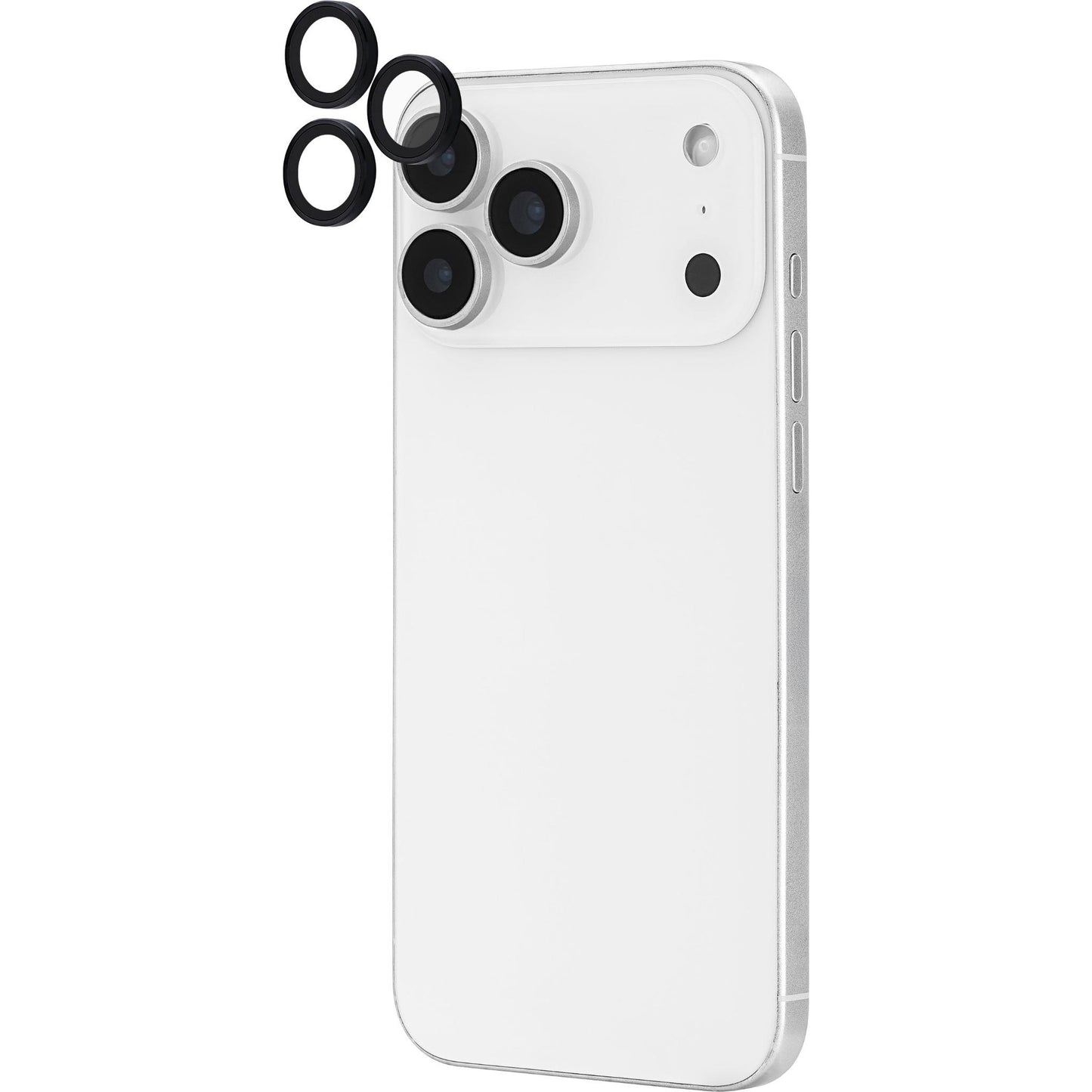 Case-Mate Aluminium Ring Lens Protectors for iPhone 17 Pro/ 17 Pro Max (Black)