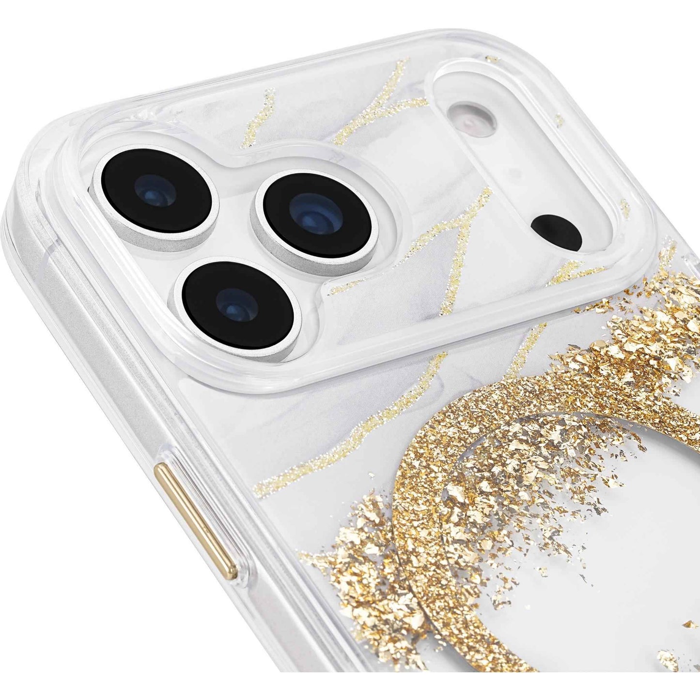 Case-Mate Karat Granite MagSafe Case for iPhone 17 Pro Max (Gold)