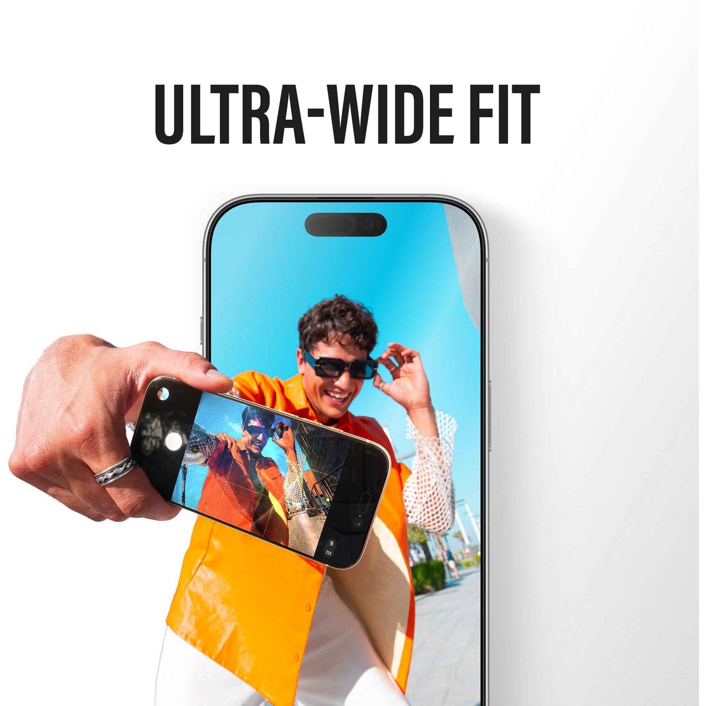 PanzerGlass UWF Screen Protector with Fastfit for Phone 17 Pro