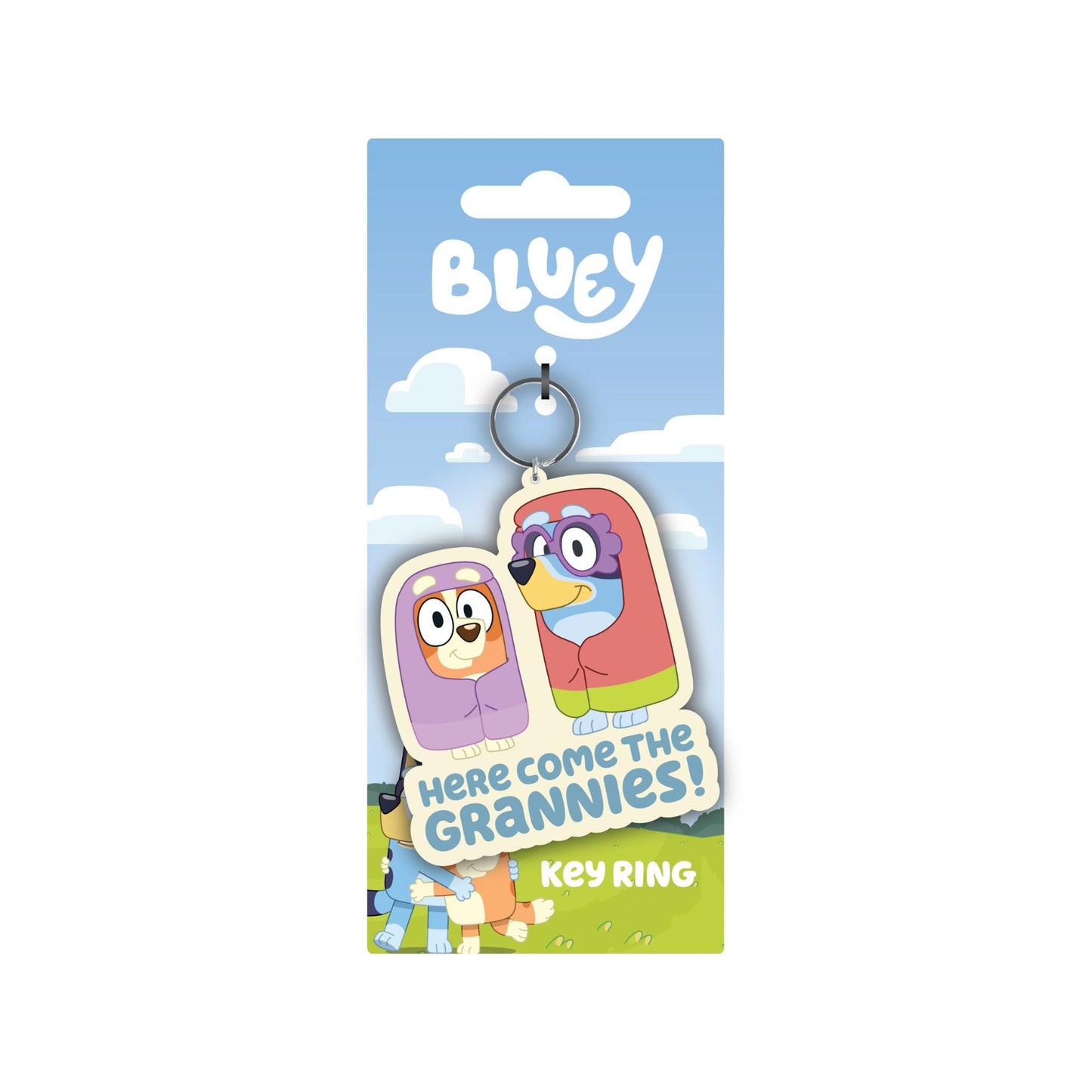 Bluey - Here Come The Grannies! PVC Keyring