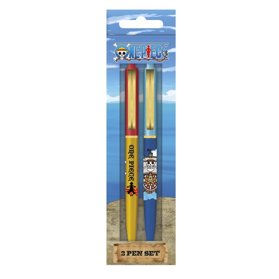 One Piece - Logo & Boat 2 Pen Set