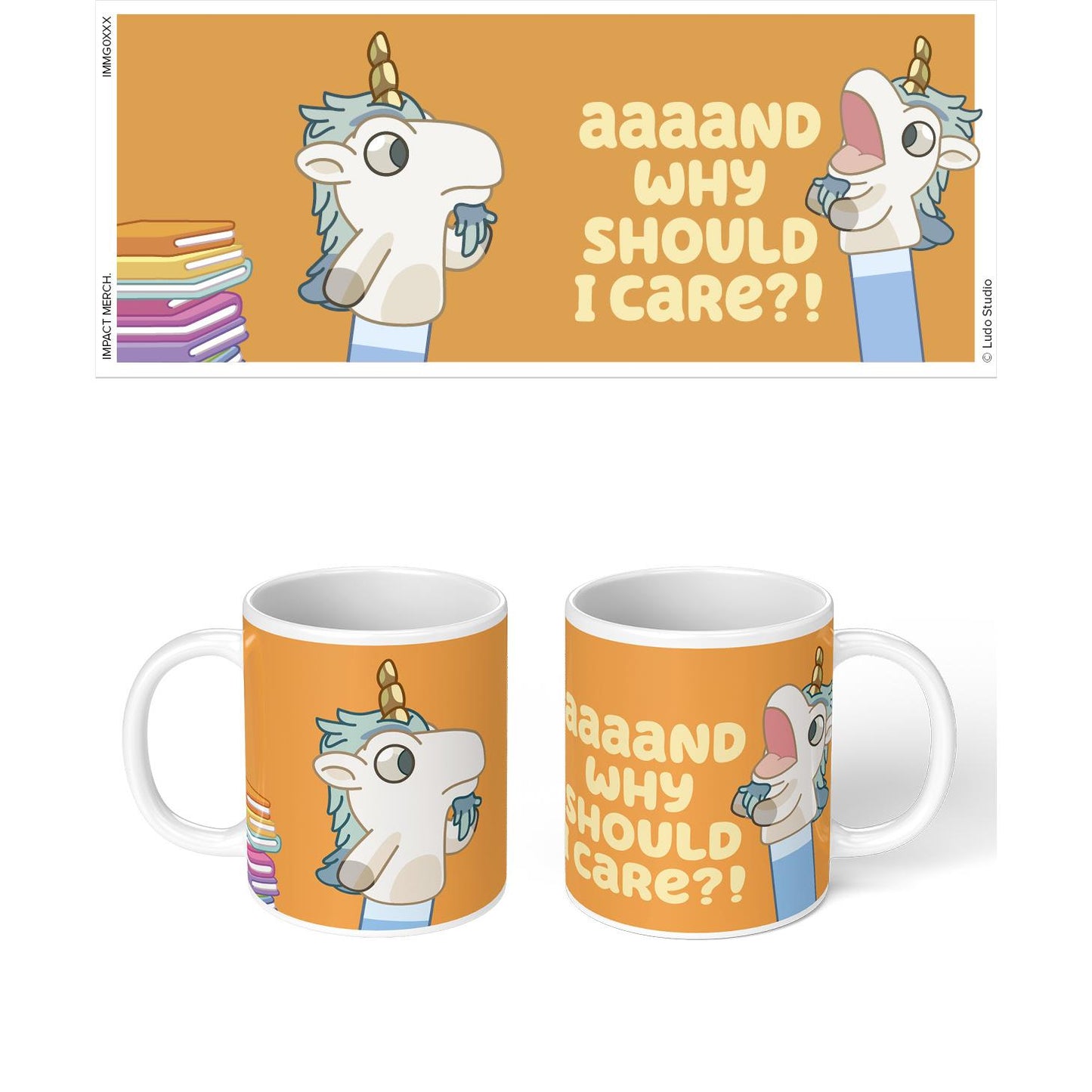 Bluey - Aaaand Why Should I Care? Mug