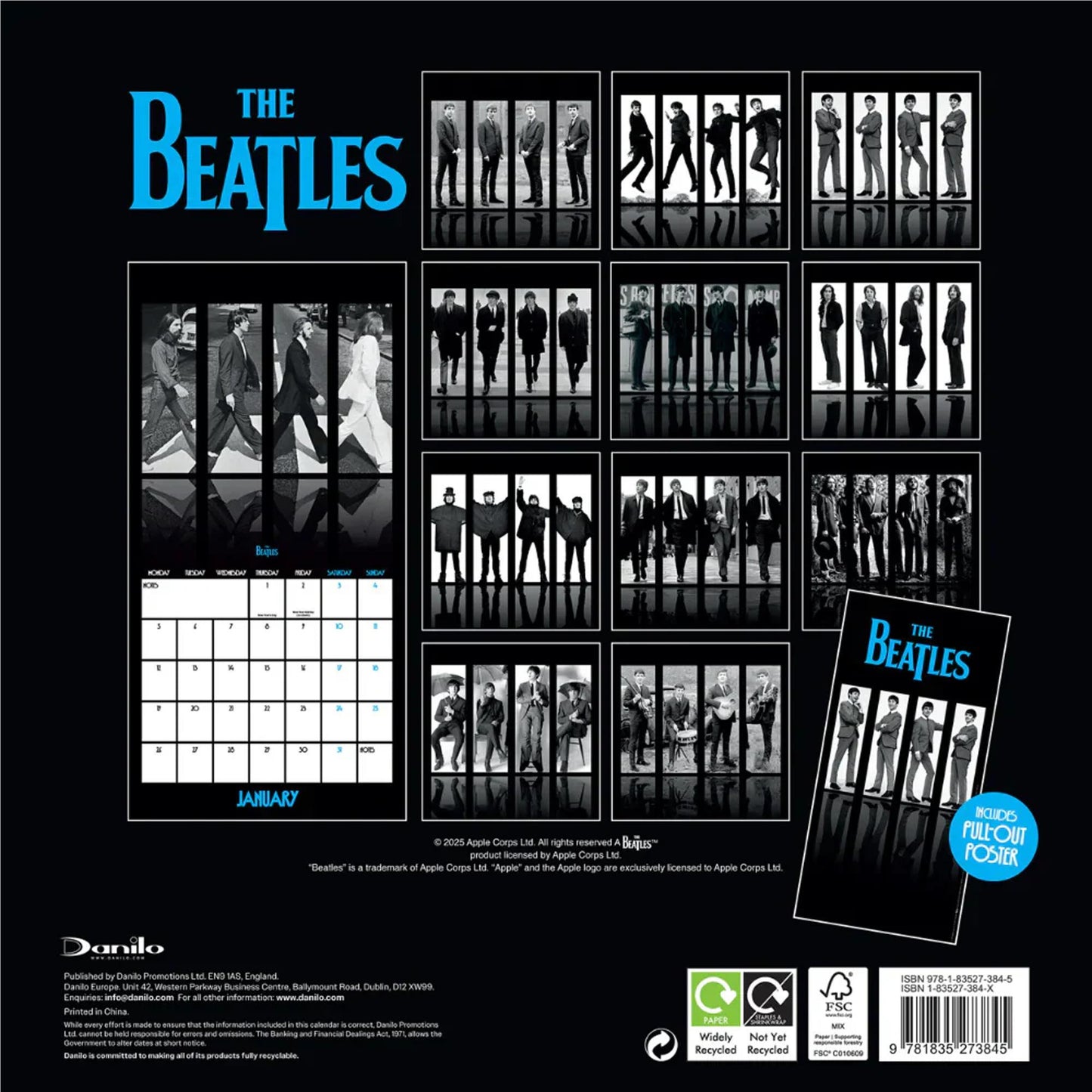 The Beatles - 2026 Calendar