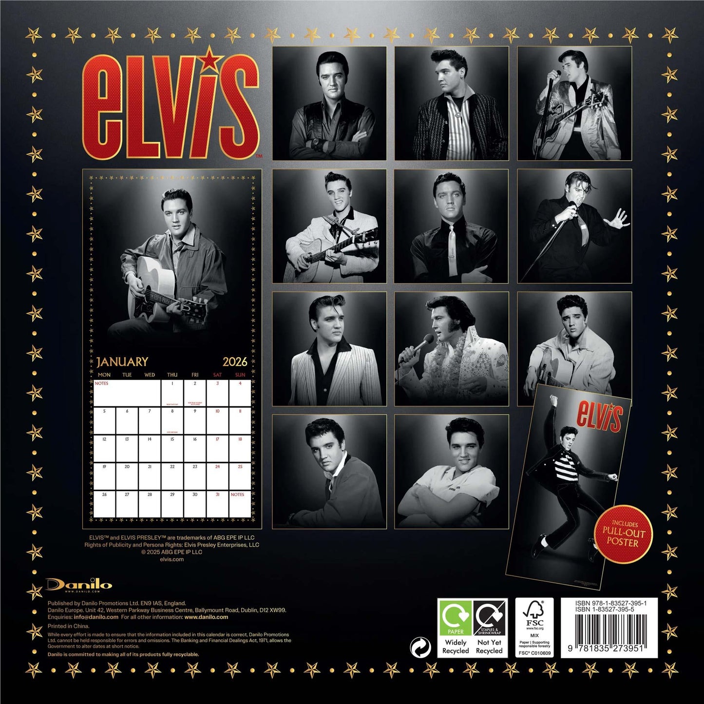 Elvis - 2026 Calendar