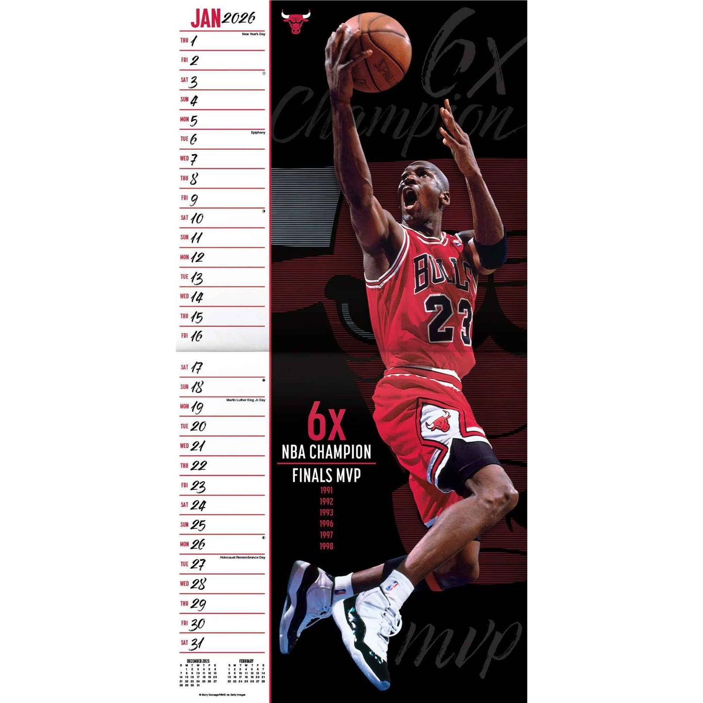 Michael Jordan - 2026 Calendar