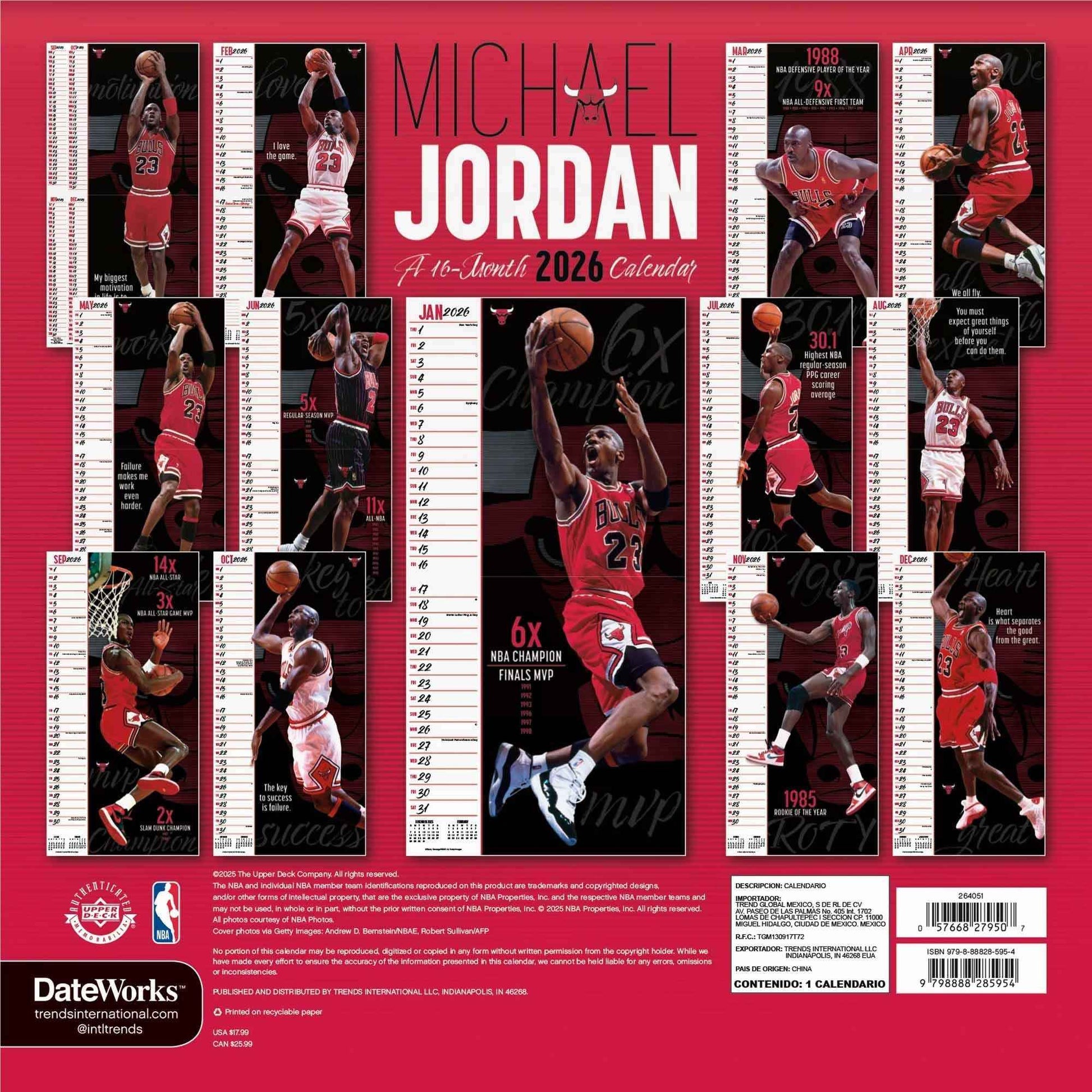 Michael Jordan - 2026 Calendar