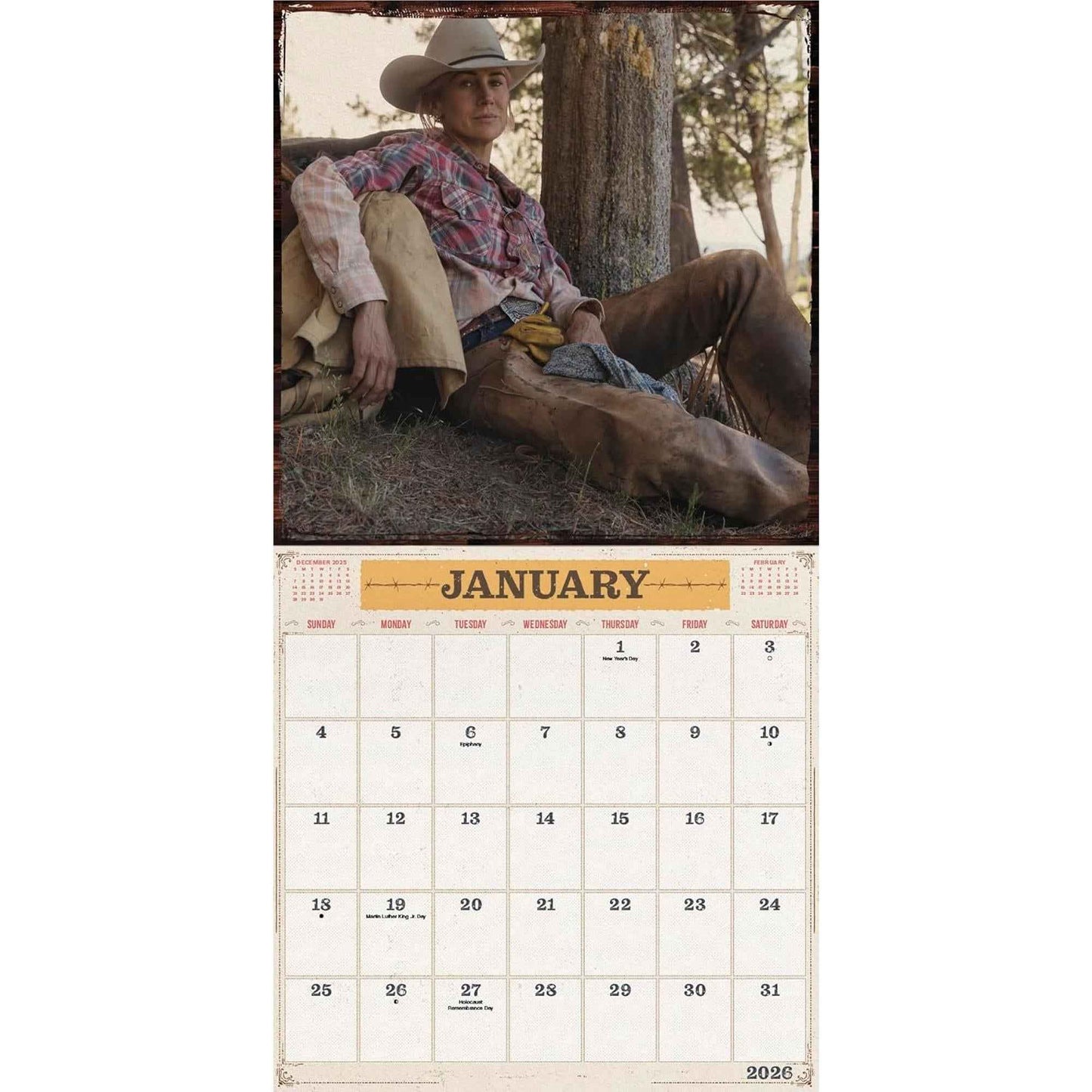 Yellowstone - 2026 Calendar