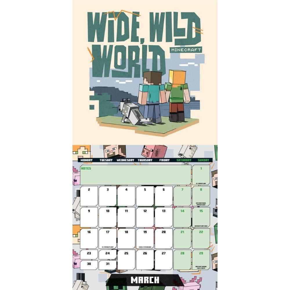 Minecraft - 2026 Calendar