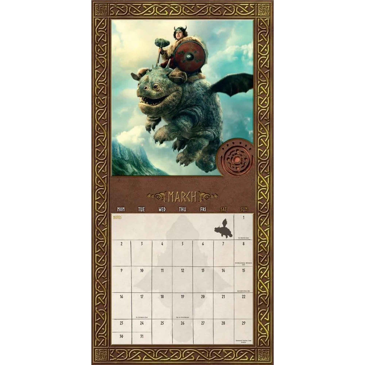 How To Train Your Dragon - 2026 Calendar