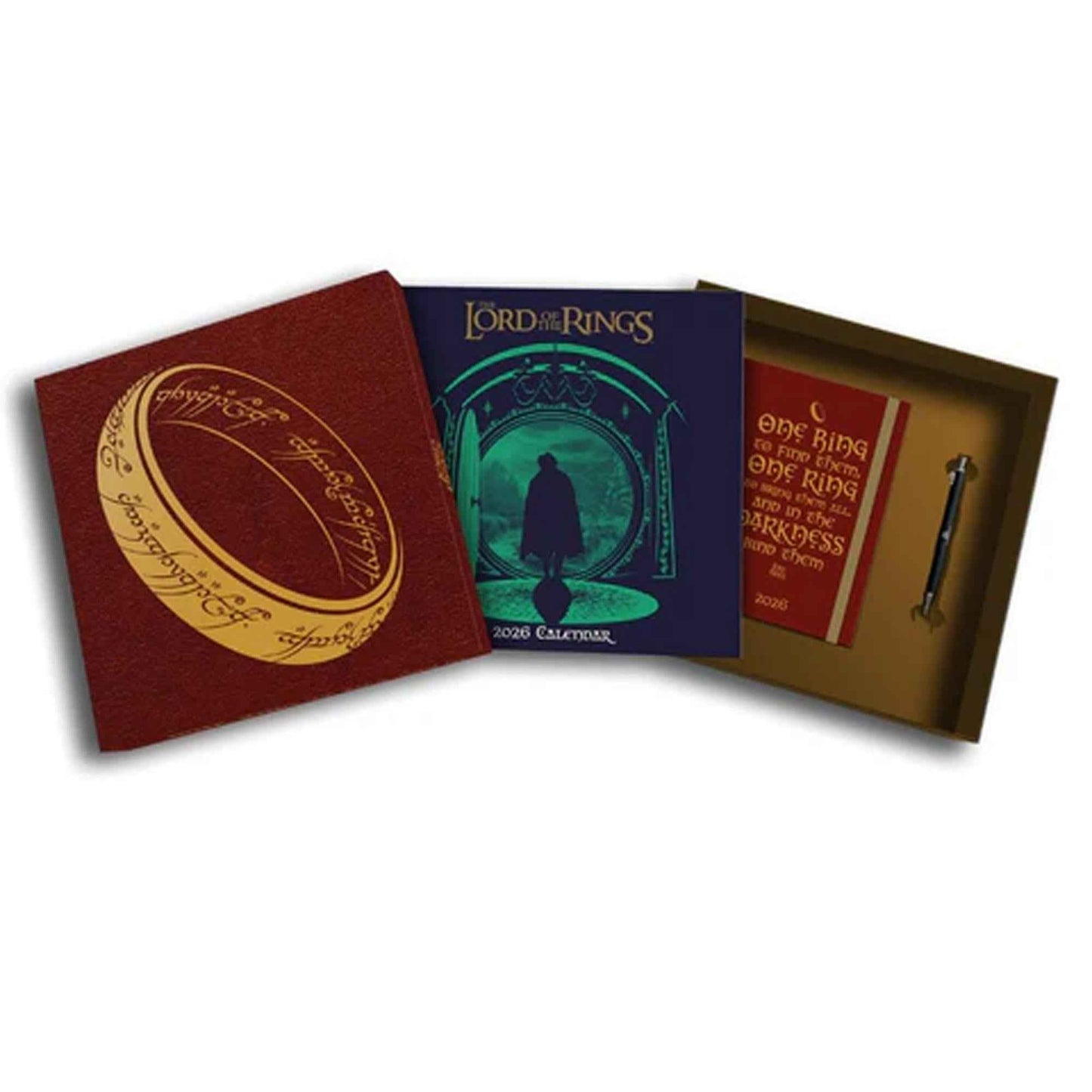 Lord Of The Rings, The - 2026 Calendar & Diary Gift Box