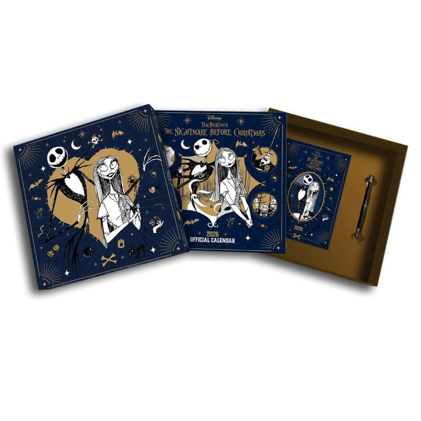 Nightmare Before Christmas - 2026 Calendar & Diary Gift Box