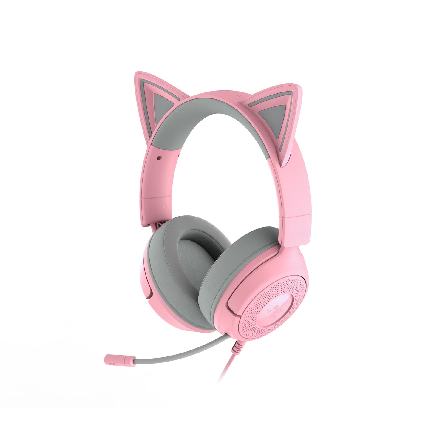 Razer Kraken Kitty V3 X - Wired Headset with Kitty Ears (Quartz)