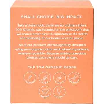 TOM Organic Ultra Thin Liners 26 pack