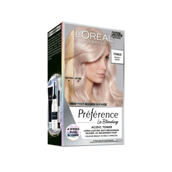 L'OREAL PREFERENCE ACIDIC TONER PEARLY BOOST 1 PACK
