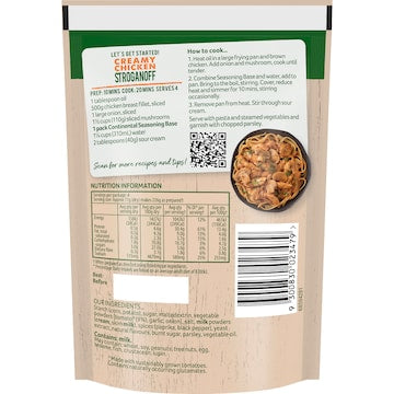 Continental Recipe Base Creamy Chicken Stroganoff 40g