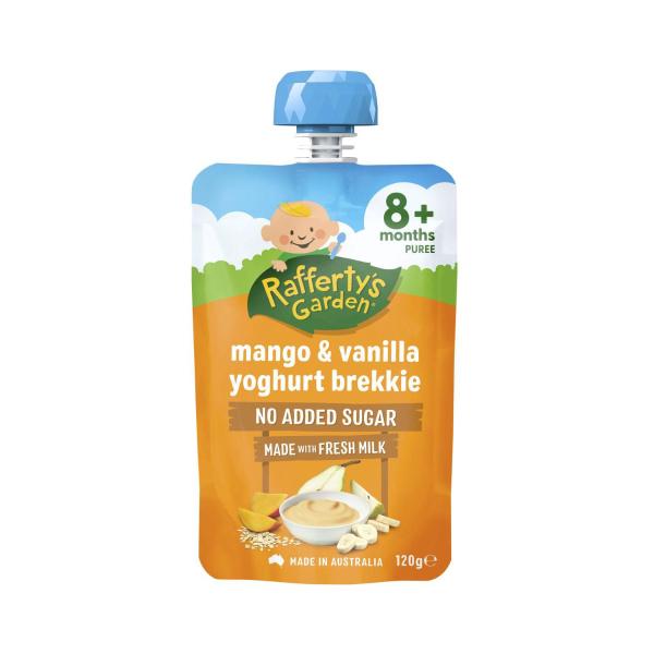 Mango & Vanilla No Added Sugar Yoghurt Brekkie 8 Months+