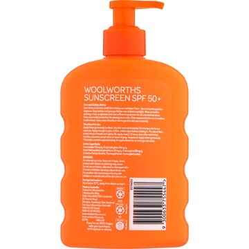 Woolworths SPF 50+ Everyday Sunscreen Lotion 500mL