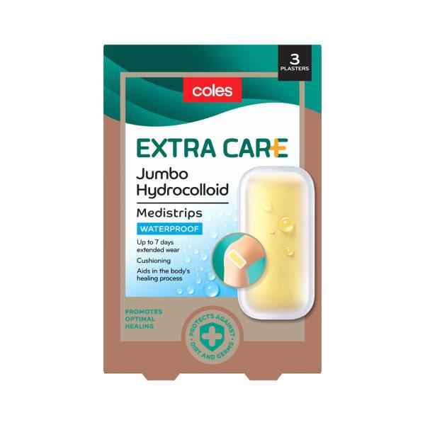 Extra Care Hydrocolloid Medistrips Jumbo