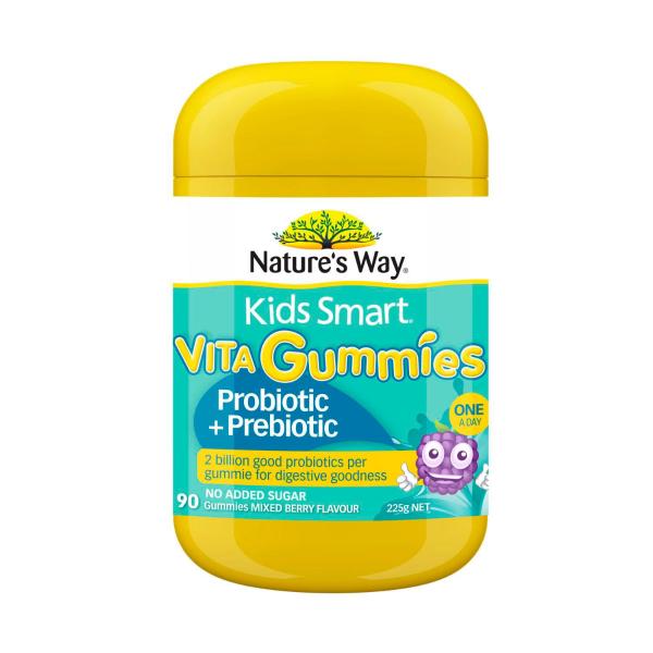 NATURES WAY KIDS GUMMIES PROBIOTIC + PREBIOTIC 90 PACK