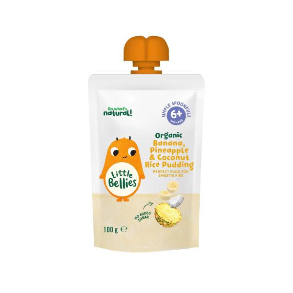 Organic Banana Pineapple & Coconut Pudding