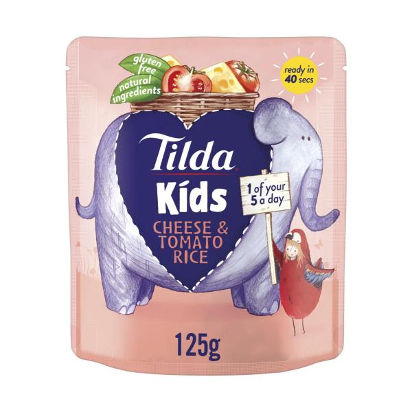 Kids Cheese & Tomato Rice Pouch