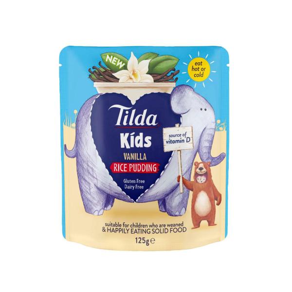 Kids Vanilla Rice Pudding Pouch
