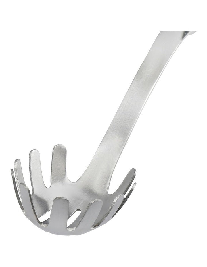 Stainless Steel Pasta Fork in Silver