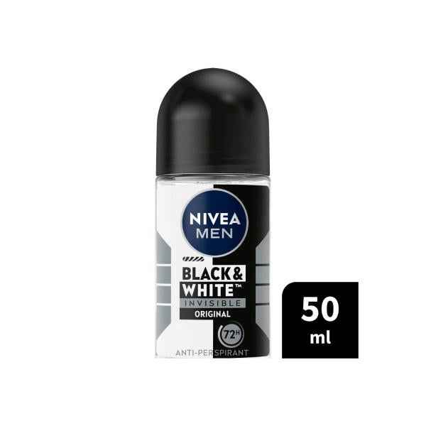 Deo Roll On Men Invisible Black And White
