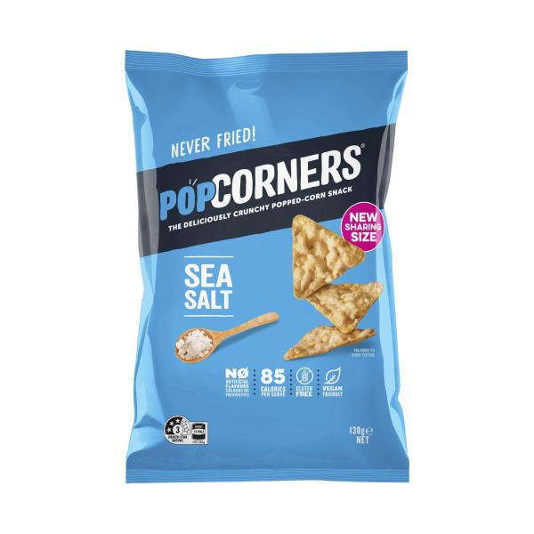 Popcorn Chips Share Pack Sea Salt