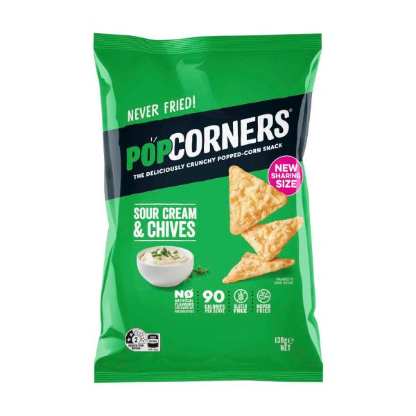 Popcorn Chips Share Pack Sour Cream & Chives