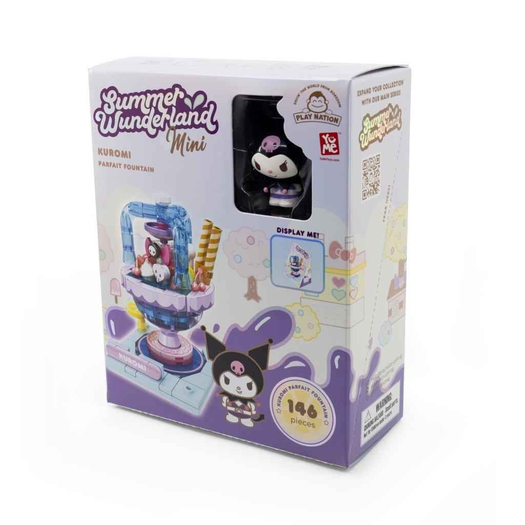 Hello Kitty - YuMe Blocks Summer Wunderland Mini Series Kuromi Parfait Fountain