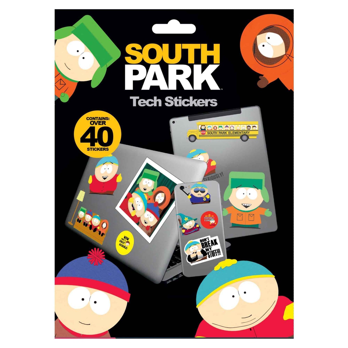 South Park - Characters Tech Stickers