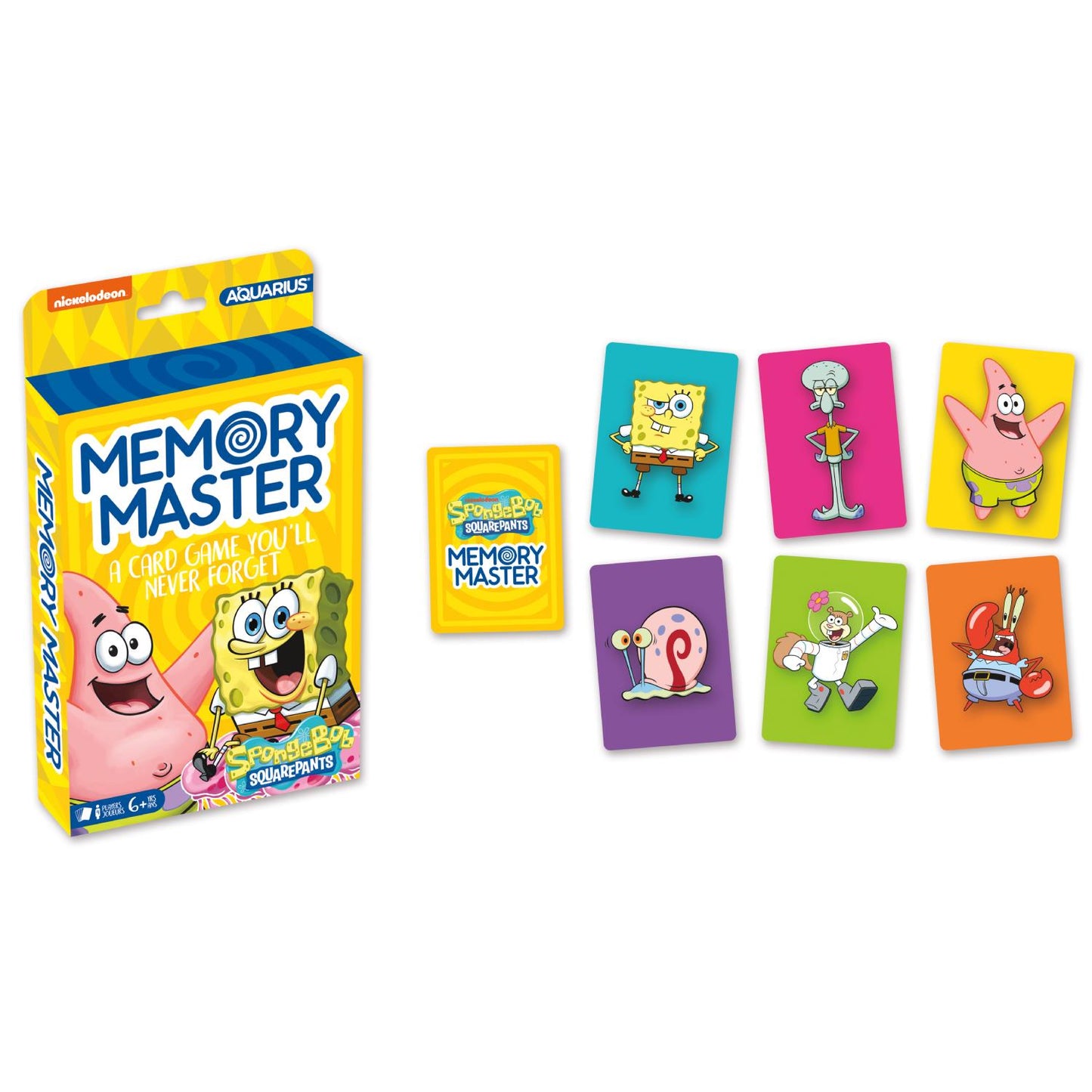 Spongebob Squarepants - Memory Master Card Game