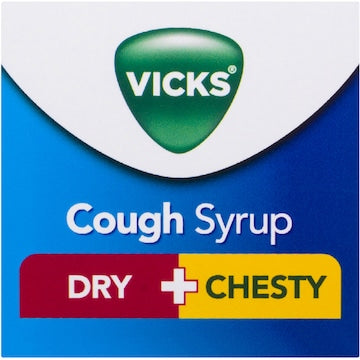 Vicks Cough Syrup Dry & Chesty 200mL