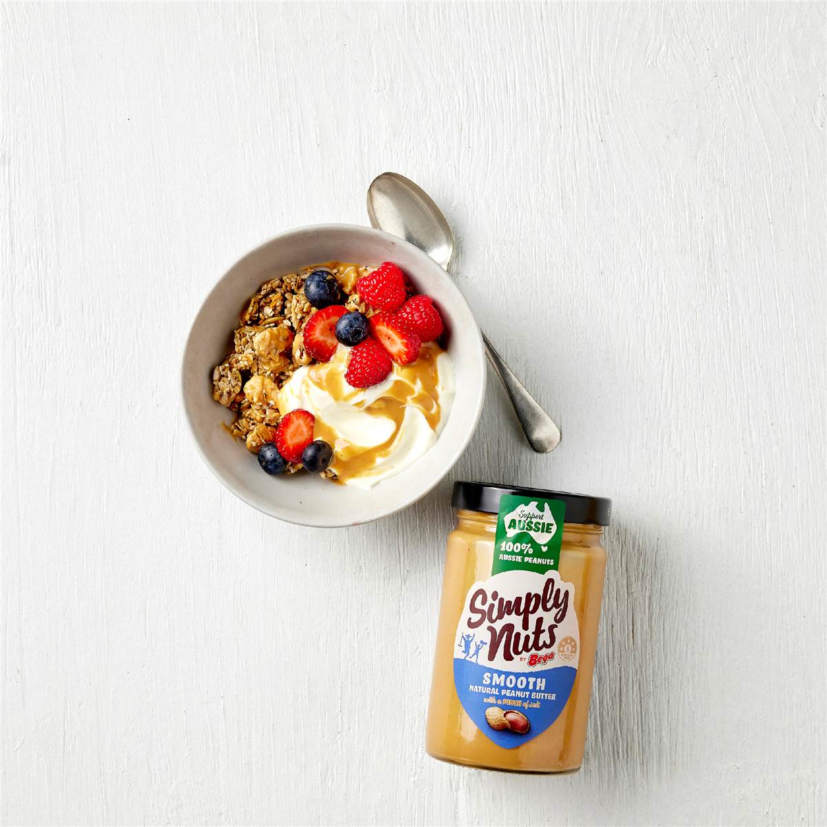 Bega Simply Nuts Smooth Natural Peanut Butter 325g