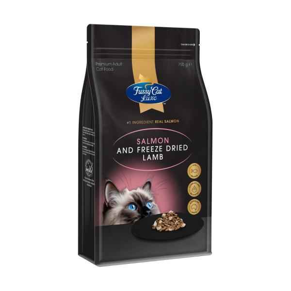 Luxe Dry Cat Food Wild Caught Salmon With Freeze Dried Lamb