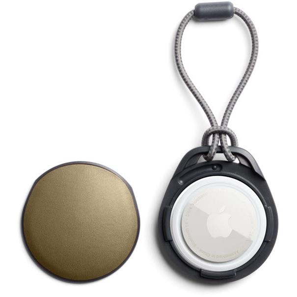 Bellroy Leather AirTag Case (Khaki)