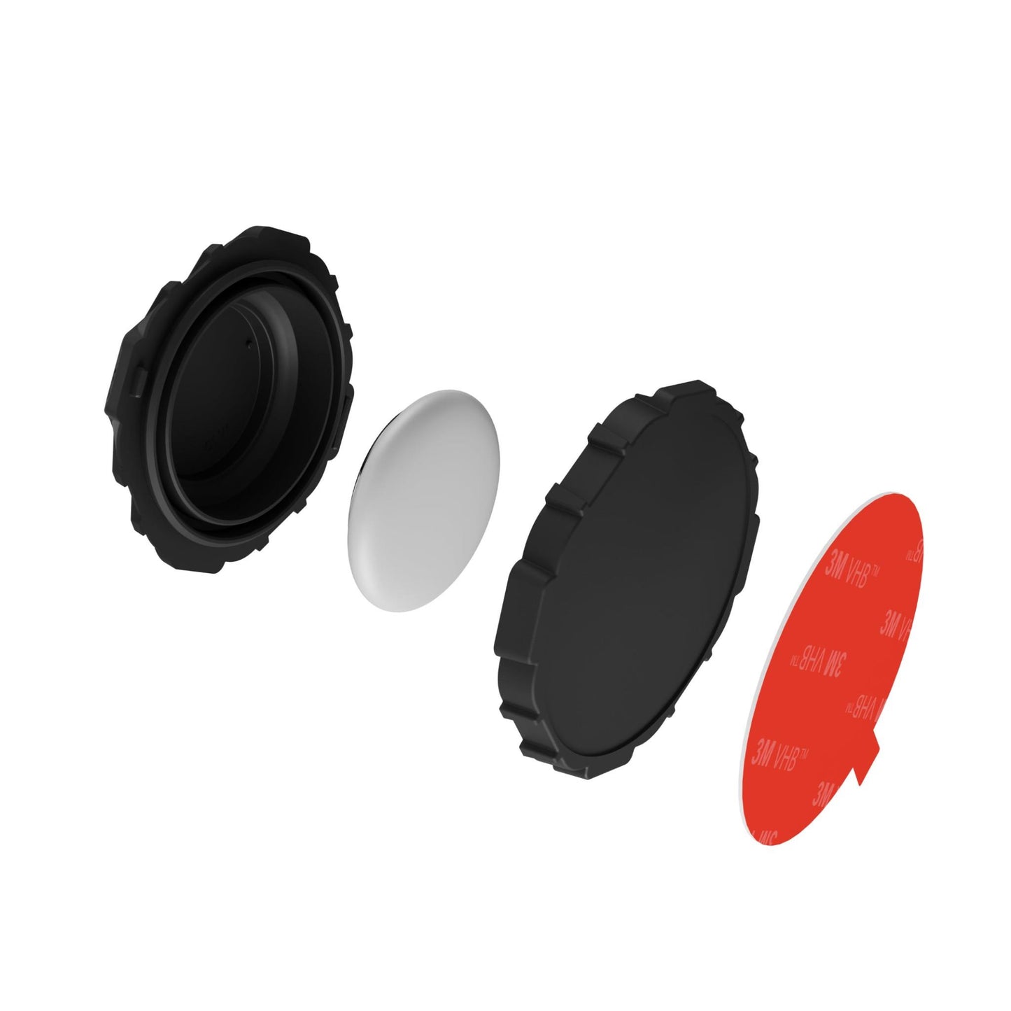 Pelic Marine Waterproof Stick-On AirTag Case (Black)