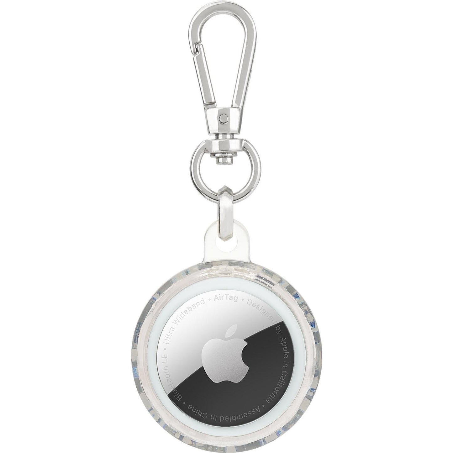 Kate Spade AirTag Keychain (Flowerbed Blue)