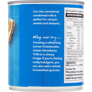 Woolworths Sweetened Condensed Milk 397g