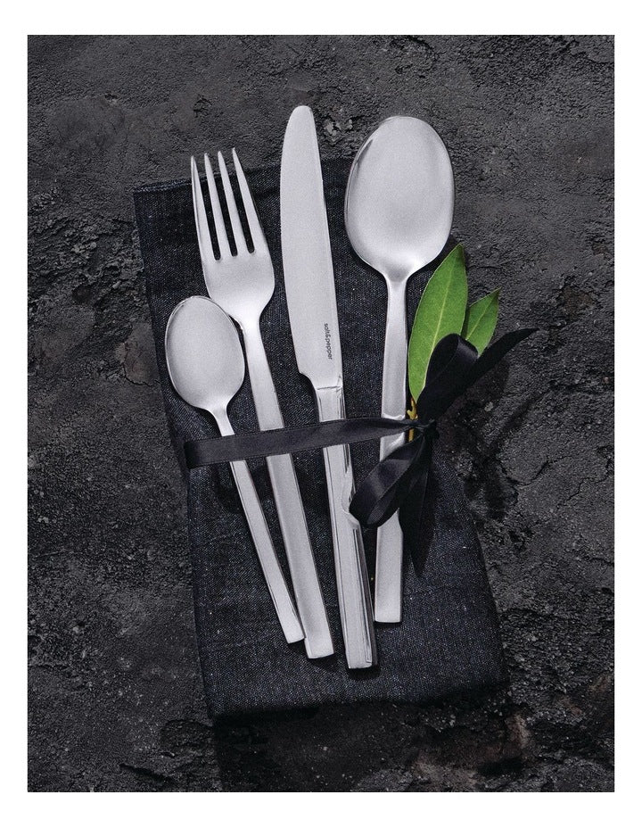 Monaco Cutlery Set 24 Piece in Silver