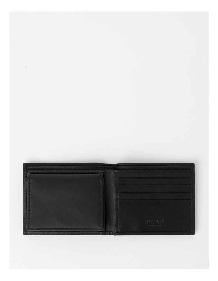 L Fold With Removable Pass Case Wallet in Black