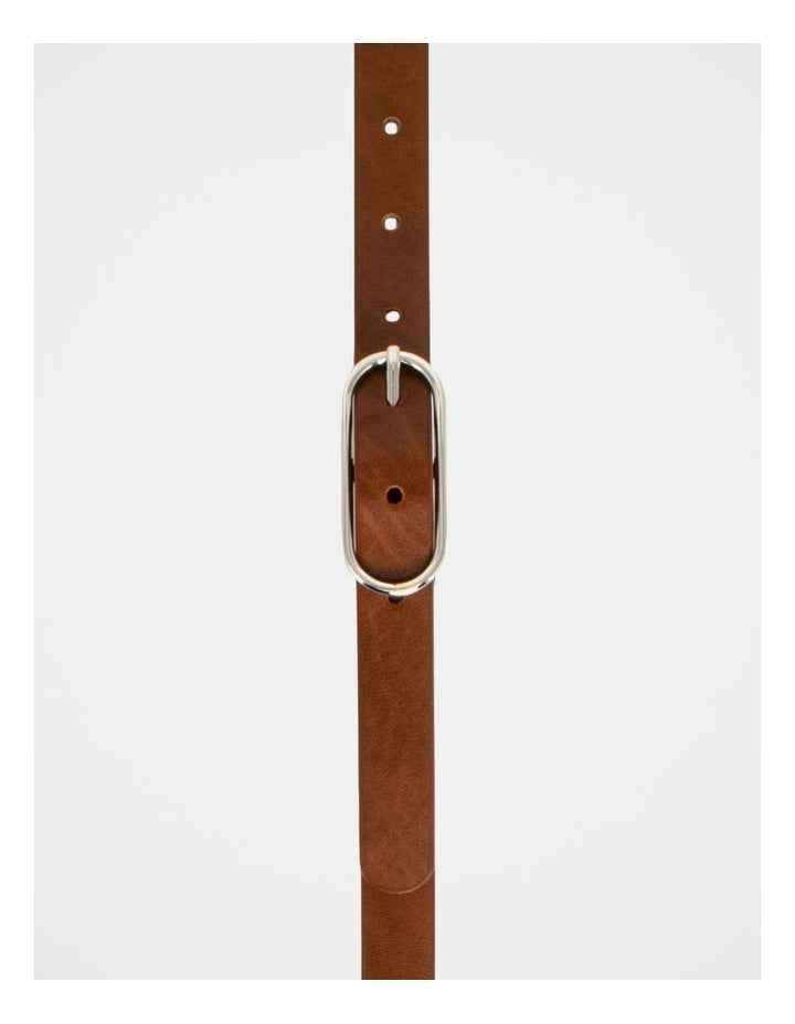 Willow Leather Belt in Tan