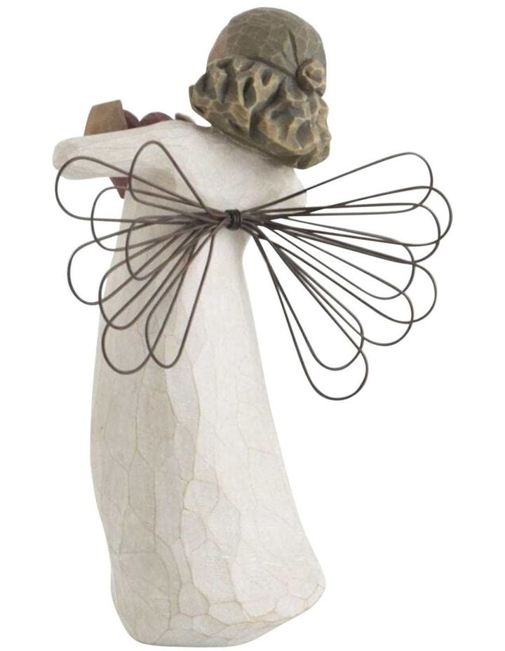 With Love Angel in White