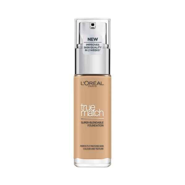 True Match Liquid Foundation W3 Golden Beige