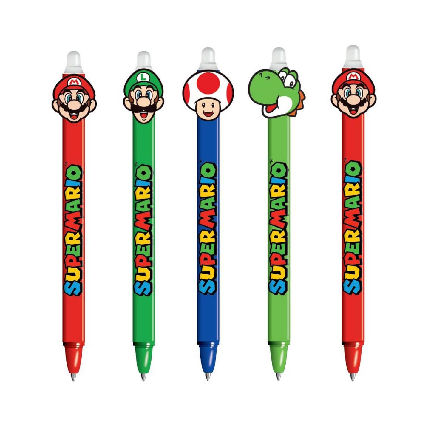 Super Mario - Erasable Gel Pen (Assorted Styles)