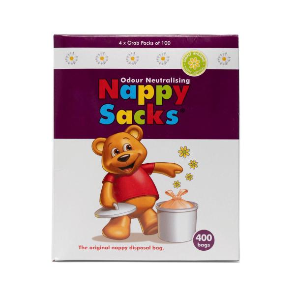 ICD NAPPY SACKS 400 PACK