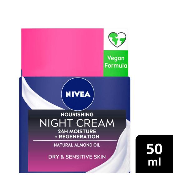 Daily Moisturiser Night Cream Dry Sensitive